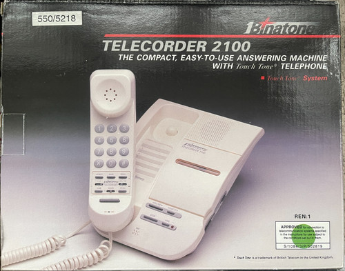Binatone telecorder 2100 the - telecorder,