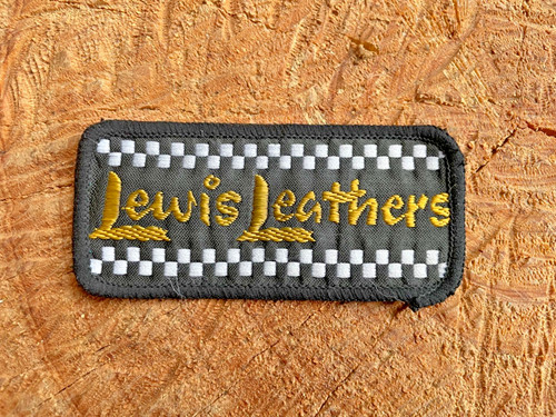 Lewis leathers patch - patch, vintage