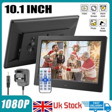 10.1 Inch Digital Photo Frame Desktop Electronic Album IPS Screen with 32GB Card