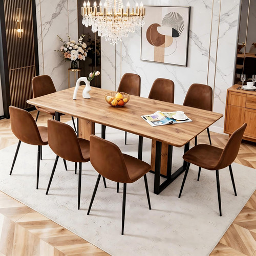 Wood dining table set for - dining,