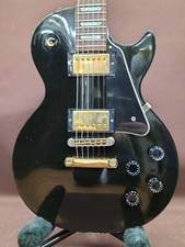 (Gibson) Les Paul Studio Black Gold Hardware Made in USA 2001 Electric Guitar