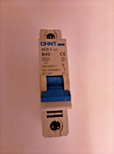 Chint mcb amp - amp, circuit