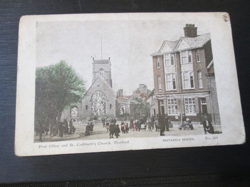 Postcard post office st - postcard,