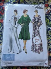 Vogue Patterns Vintage Dress V1947 1976 Reissue New