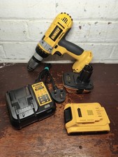 DEWALT 18v DC988 Cordless Hammer Drill Lithium Adapted Battery And Charger 20v