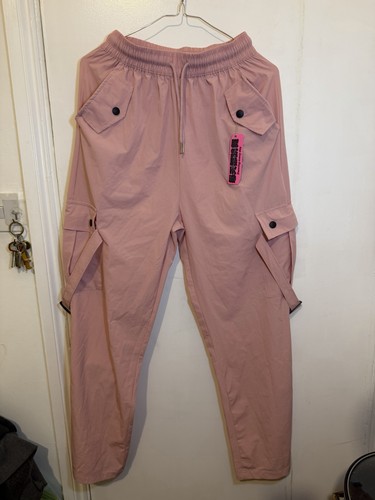 Y2k pink cargo pants kpop - cargo,