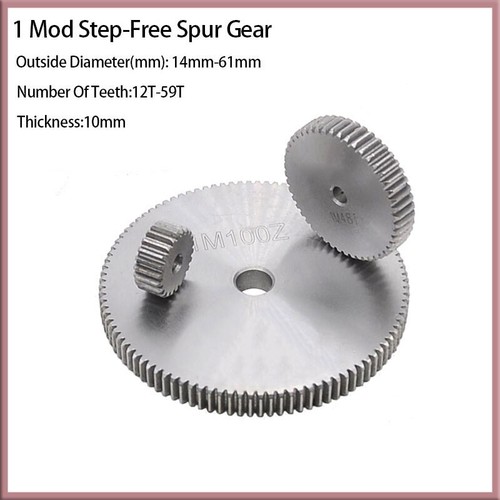 Module spur gear steel - 1,