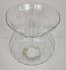 Handmade Clear Glass Hurricane