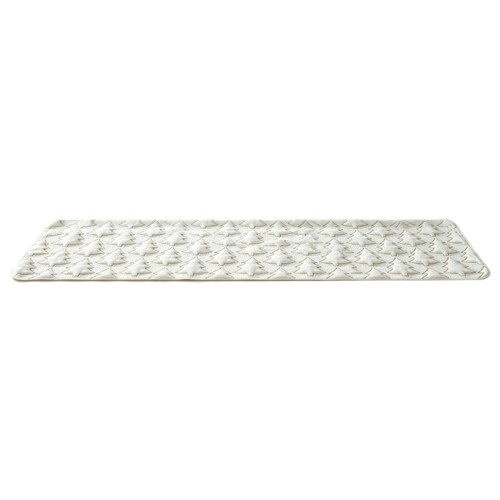 Tufted christmas table runner - tufted,