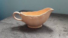 VINTAGE 1950'S GRINDLEY PEACH PETAL PATTERN GRAVY/SAUCE BOAT