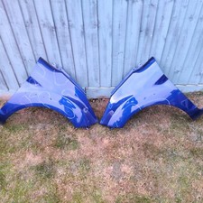  Ford Fiesta MK7 Front Right Driver Side And Passenge Side Deep Impact Blue Wing