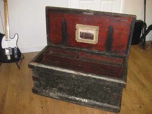 Victorian carpenter chest - victorian,