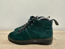 DR MARTENS LAHAVA LADIES GREEN SUEDE LACE UP ANKLE BOOTS SHOES UK  3 EUR 36  K48