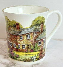 Crown Trent Towns Staffordshire England Coffee Mug Tea Cup Fine Bone China 3.5”