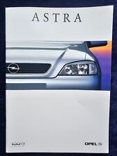 Opel Astra G brochure 7.1998