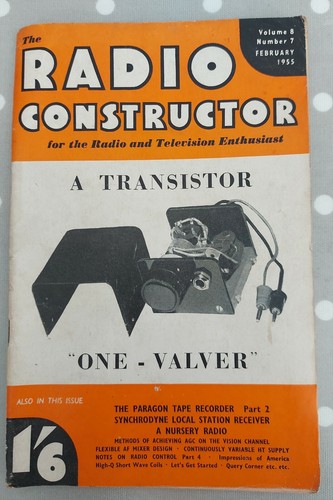 The radio constructor magazine - the,