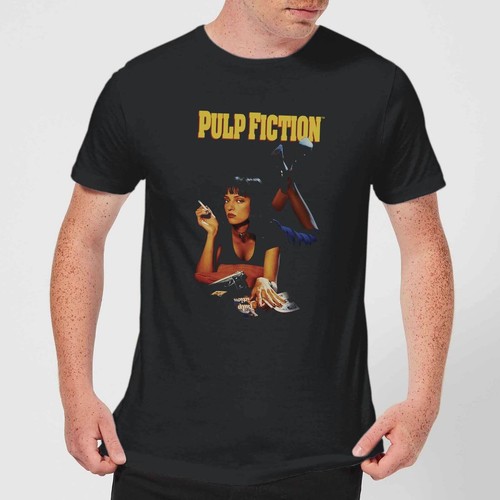 Pulp fiction black shirt - black, t-shirt