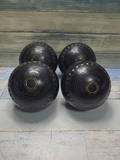 Henselite Super Grip Size 4 Lawn Bowls Heavyweight Model Vintage Date 98