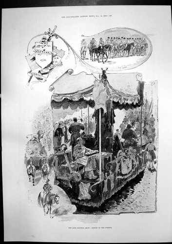 Old antique print lord - print,