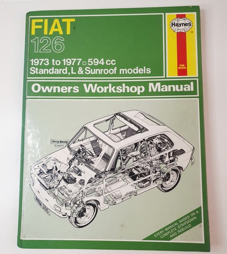 Fiat 126 1973 - -1977, 594cc