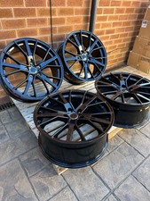 20" VW Transporter Alloy Wheels Load Rated Black 5x120 ET45 65.1 – Fits T5 T6 T6