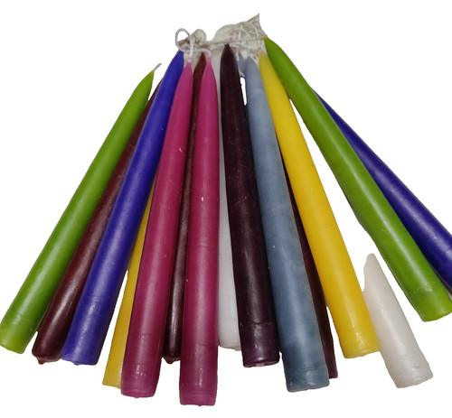 Tapered diner candles 24cm - tapered,