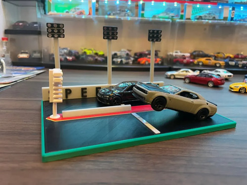 Scale drag strip - 1:64, racing