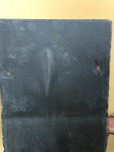 Gray salvaged roofing slate