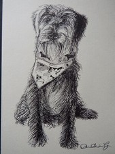 Original pen & ink line