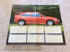 Ford Magazine Escort RS Cosworth Probe Mondeo Scorpio Fiesta Calendar Poster