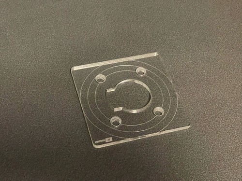 Acrylic guide plate makita - acrylic,