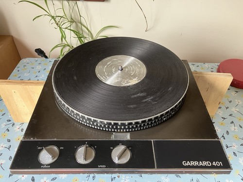 Garrard 401 turntable early - turntable,
