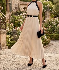 Zara beige midi - dress, size
