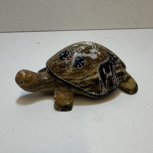 Soap stone turtle - soap,