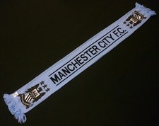 MANCHESTER CITY FOOTBALL SCARF