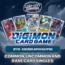 Digimon - BT15 Exceed Apocalypse - Common, Uncommon, Rare