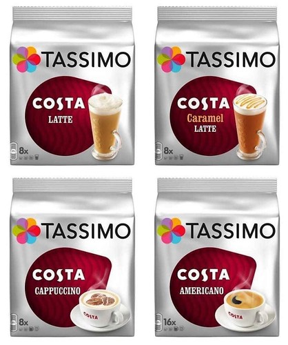 Tassimo costa pack latte - costa, 4