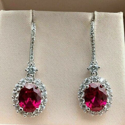 5ct oval cut red - oval,