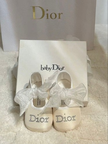 Dior baby white ribbon - dior,