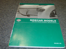 2001 Harley Davidson Motorcycle SIDECAR Shop Service Repair Manual 99485-06 xz