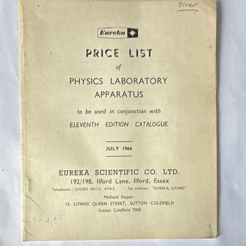 Eureka scientific ltd - eureka,