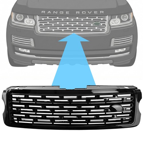 Black front grille for - front,