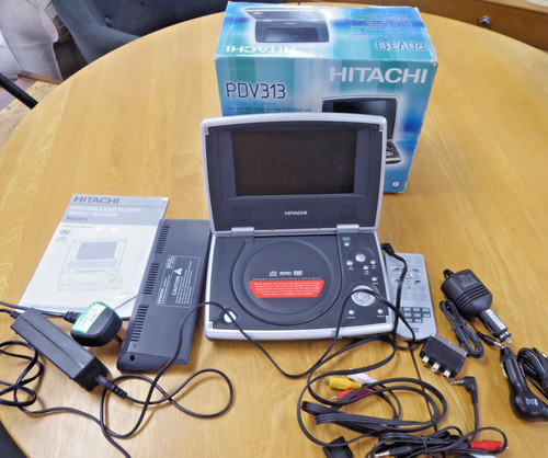 Hitachi pdv313 portable inch - 7,
