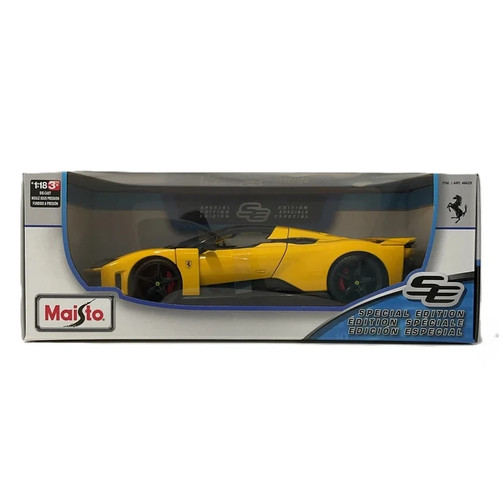 Ferrari f80 maisto scale - ferrari, 1:18