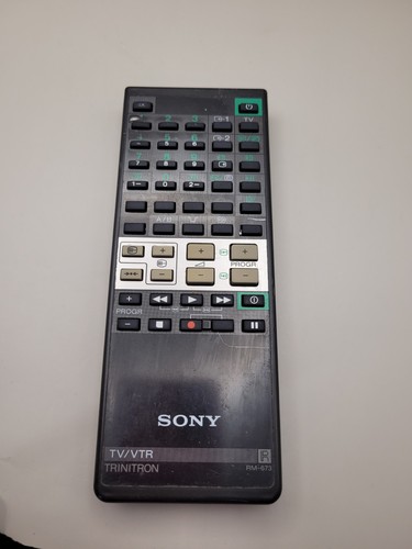 Sony 673 trinitron - rm-673, vtr