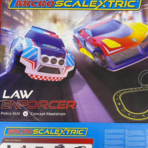 Micro scalextric law enforcer - law,