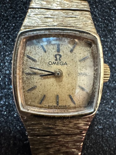 1970s omega ladies 9ct gold - 1970s,