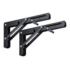 Folding Shelf Brackets, 2 Pcs
