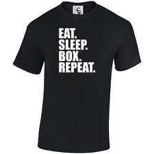 Eat sleep box repeat T-shirt