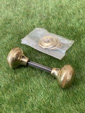 Pair vintage brass door - pair,